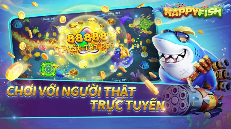 Happy Fishing Min88 – Trò chơi bắn cá đổi thưởng đỉnh cao không thể bỏ lỡ 2 Ưu điểm vượt trội của game