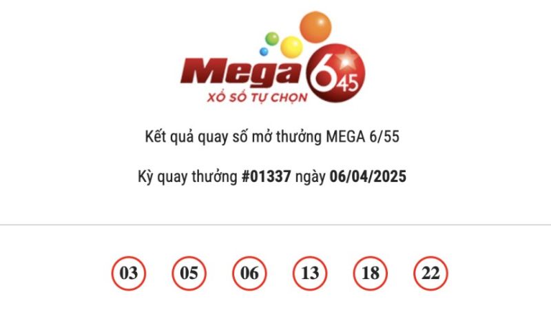 Mega 6/55 – Hướng dẫn chơi, cách trúng giải Jackpot lớn và mẹo tăng cơ hội thắng 1 Mega 6/55 là gì?